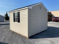 10'x10' Front Peak with workbench from Pine Creek Structures in Harrisburg, PA