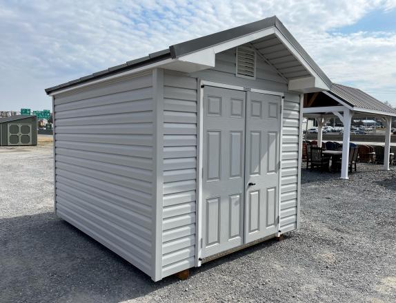 8'x10' Front Peak with metal roof from Pine Creek Structures in Harrisburg, PA